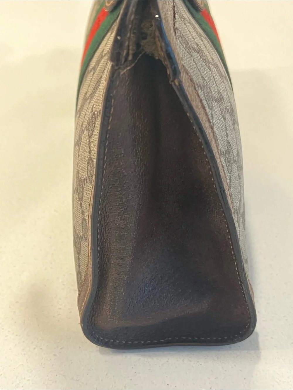Vintage Gucci GG Supreme Web Clutch/Pouch